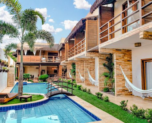 Pousada Jeri dunas piscina